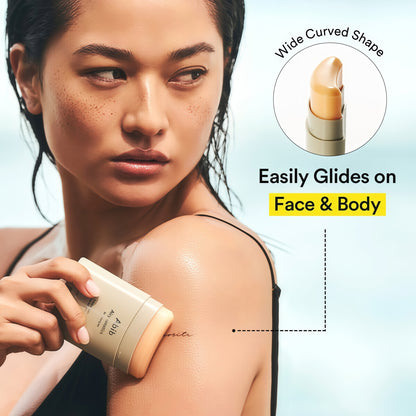 Abib Airy & Quick Sunstick DUO SPF50+ Broad Spectrum Semi-Matte & Quick Glowy Finish, No White Cast, Korean Sunscreen Stick for All Skin Types, 2 Count