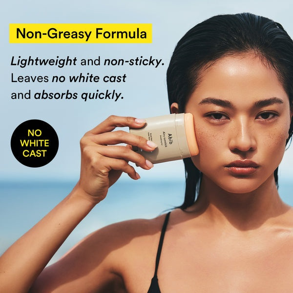 Abib Airy & Quick Sunstick DUO SPF50+ Broad Spectrum Semi-Matte & Quick Glowy Finish, No White Cast, Korean Sunscreen Stick for All Skin Types, 2 Count