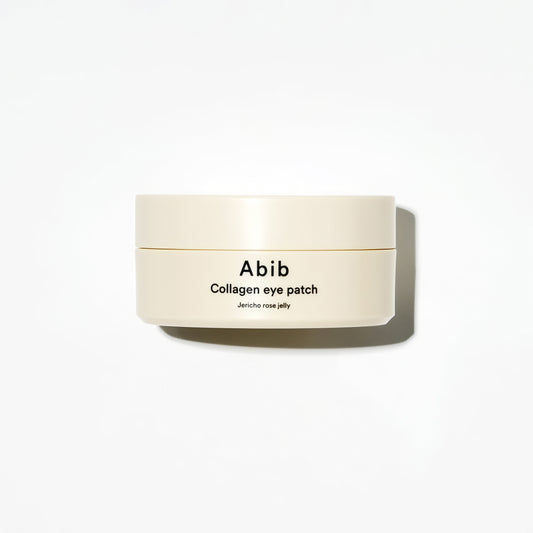 Abib Vegan Collagen* Eye Patches for Wrinkles & Fine Line with Jericho Rose Jelly & Peptide, 60 Count, Korean Skin Care